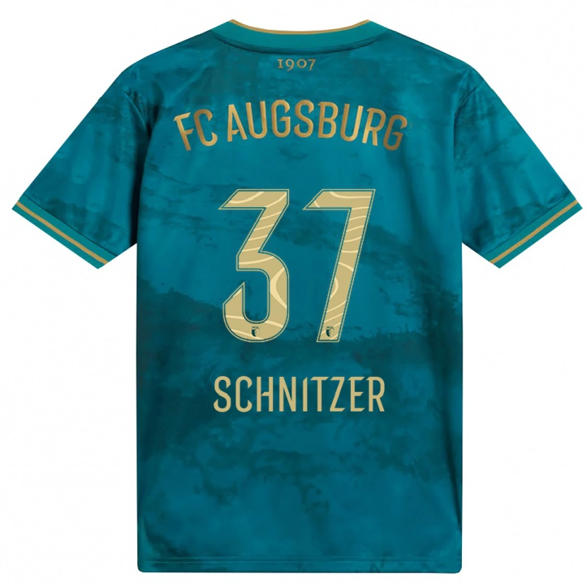 Danxen Hombre Camiseta Tim Schnitzer #37 Verde Marrón 2ª Equipación 2026/27 La Camisa