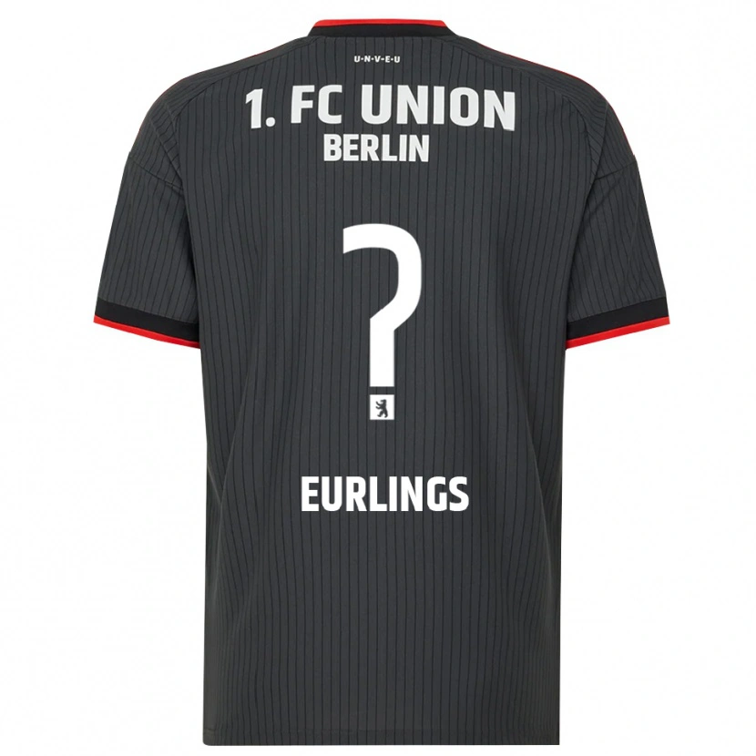 Danxen Hombre Camiseta Hannah Eurlings #0 Negro Blanco Rojo 2ª Equipación 2026/27 La Camisa