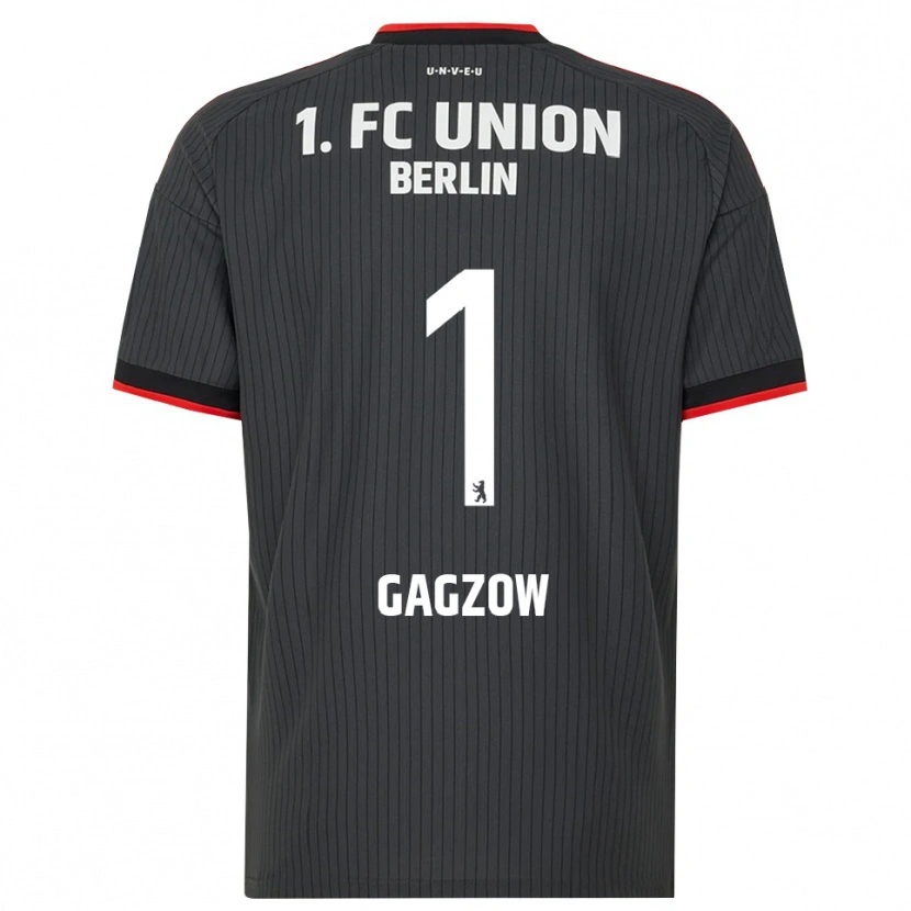 Danxen Hombre Camiseta Fritz Gagzow #1 Negro Blanco Rojo 2ª Equipación 2026/27 La Camisa