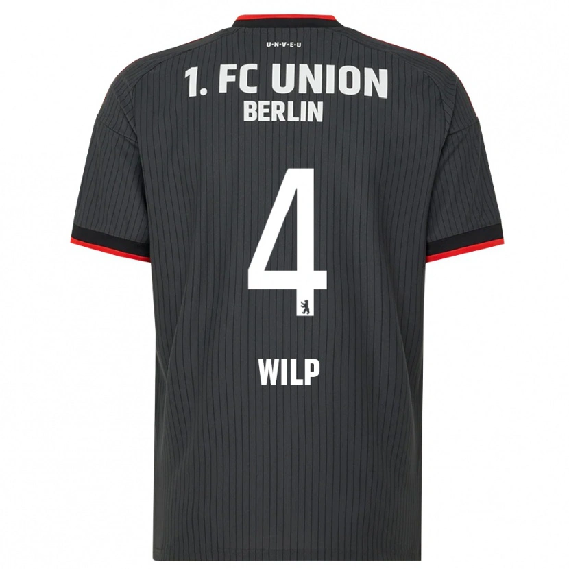Danxen Hombre Camiseta Bennett Wilp #4 Negro Blanco Rojo 2ª Equipación 2026/27 La Camisa