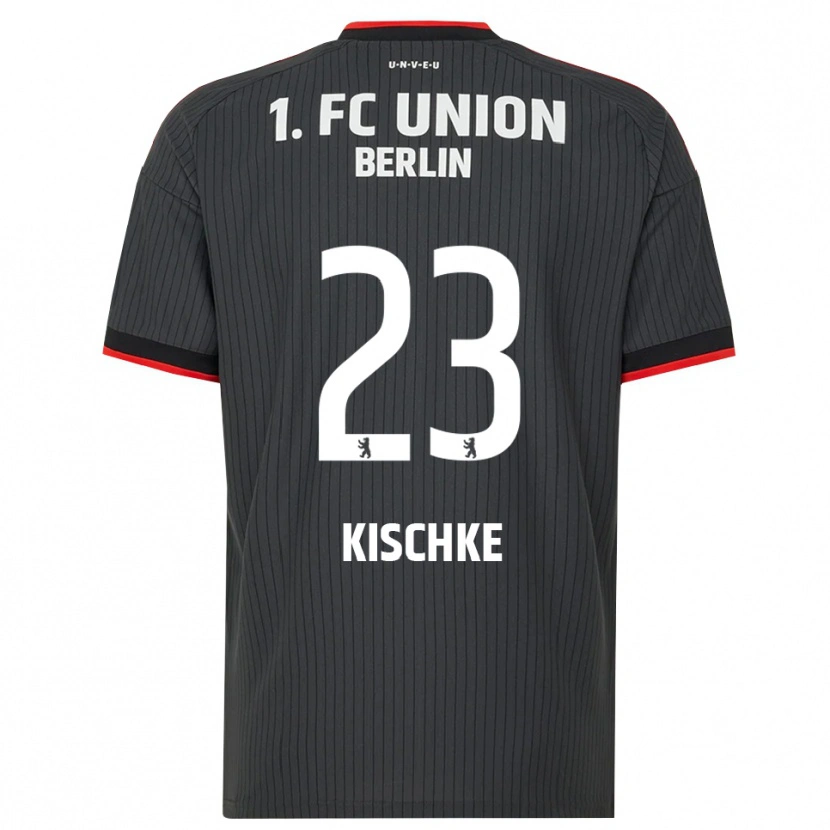 Danxen Hombre Camiseta Pepe Kischke #23 Negro Blanco Rojo 2ª Equipación 2026/27 La Camisa