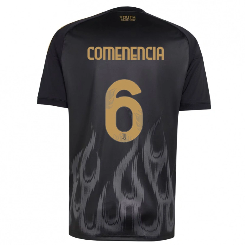 Danxen Hombre Camiseta Livano Comenencia #6 Negro Marrón Equipación Tercera 2026/27 La Camisa