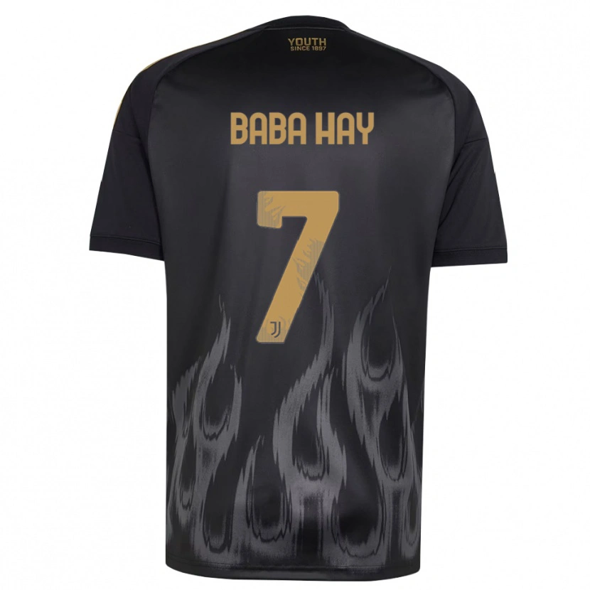 Danxen Hombre Camiseta Amir Baba Hay #7 Negro Marrón Equipación Tercera 2026/27 La Camisa