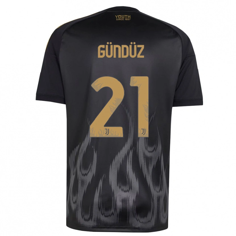 Danxen Hombre Camiseta Teoman Gündüz #21 Negro Marrón Equipación Tercera 2026/27 La Camisa