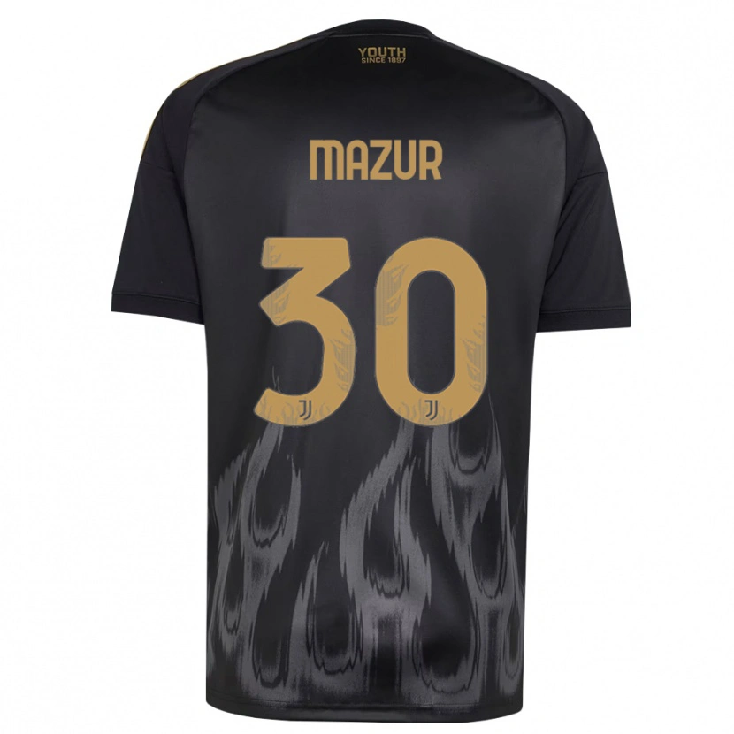 Danxen Hombre Camiseta Patryk Mazur #30 Negro Marrón Equipación Tercera 2026/27 La Camisa
