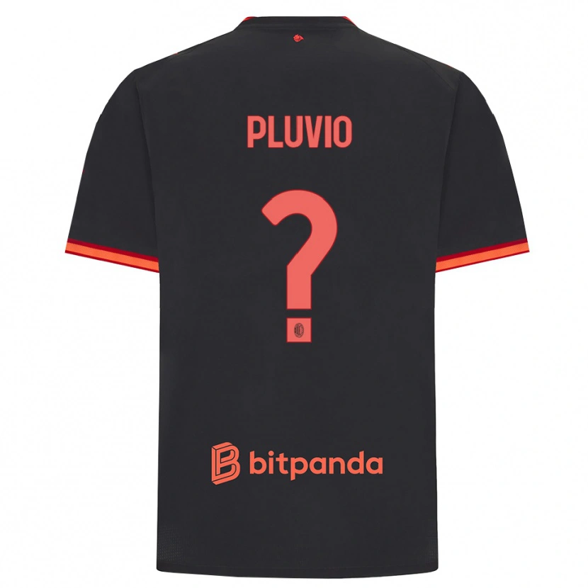 Danxen Hombre Camiseta Nicholas Pluvio #0 Rojo Negro Equipación Tercera 2026/27 La Camisa
