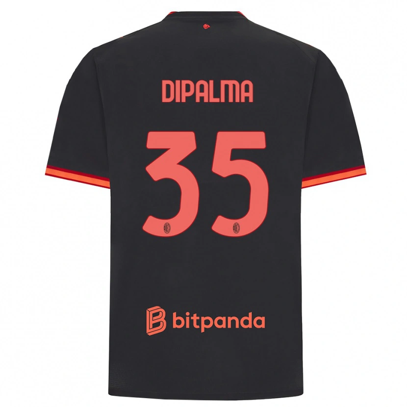 Danxen Hombre Camiseta Matteo Dipalma #35 Rojo Negro Equipación Tercera 2026/27 La Camisa