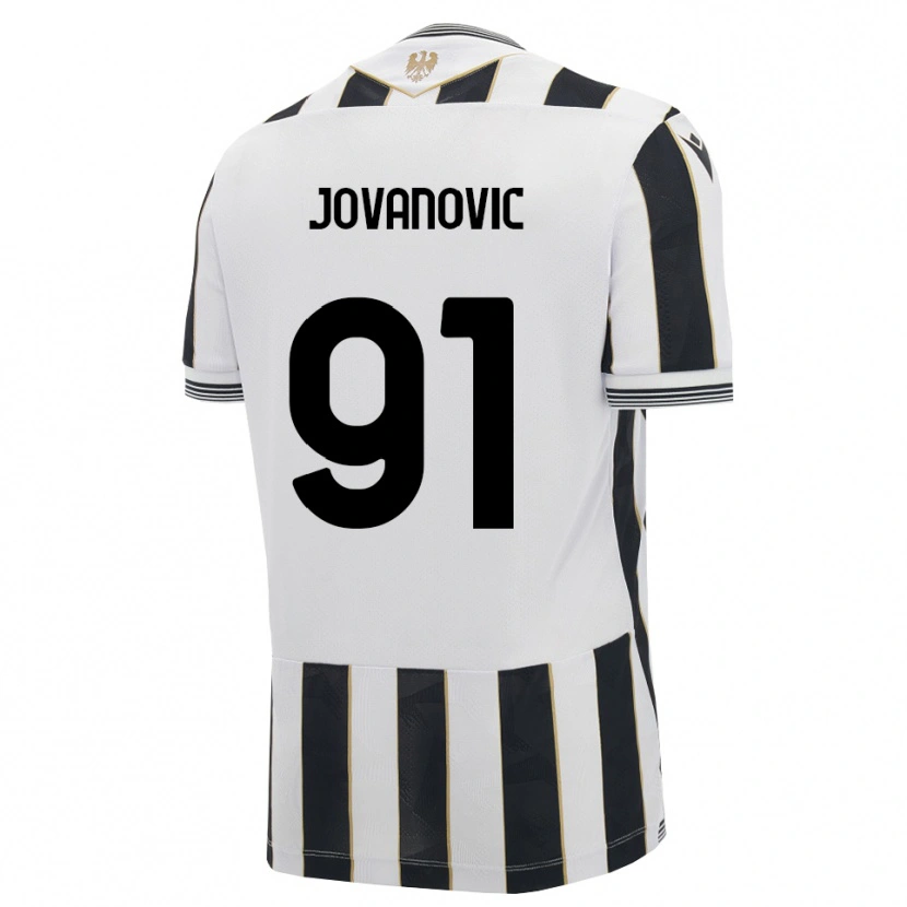 Danxen Hombre Camiseta Lazar Jovanovic #91 Negro Blanco Rosa 1ª Equipación 2026/27 La Camisa
