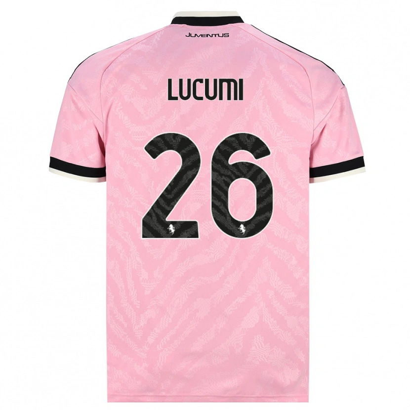 Danxen Mujer Camiseta Jhon Lucumí #26 Rosa Negro 2ª Equipación 2026/27 La Camisa