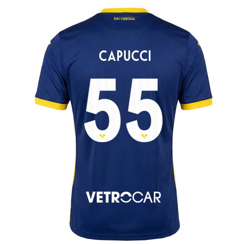 Danxen Mujer Camiseta Laura Capucci #55 Azul Real Amarillo Blanco 1ª Equipación 2026/27 La Camisa