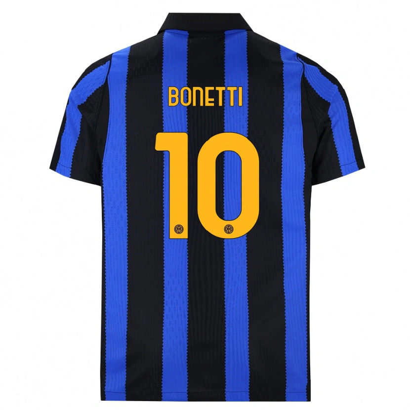 Danxen Mujer Camiseta Tatiana Bonetti #10 Negro Azul Amarillo 1ª Equipación 2026/27 La Camisa