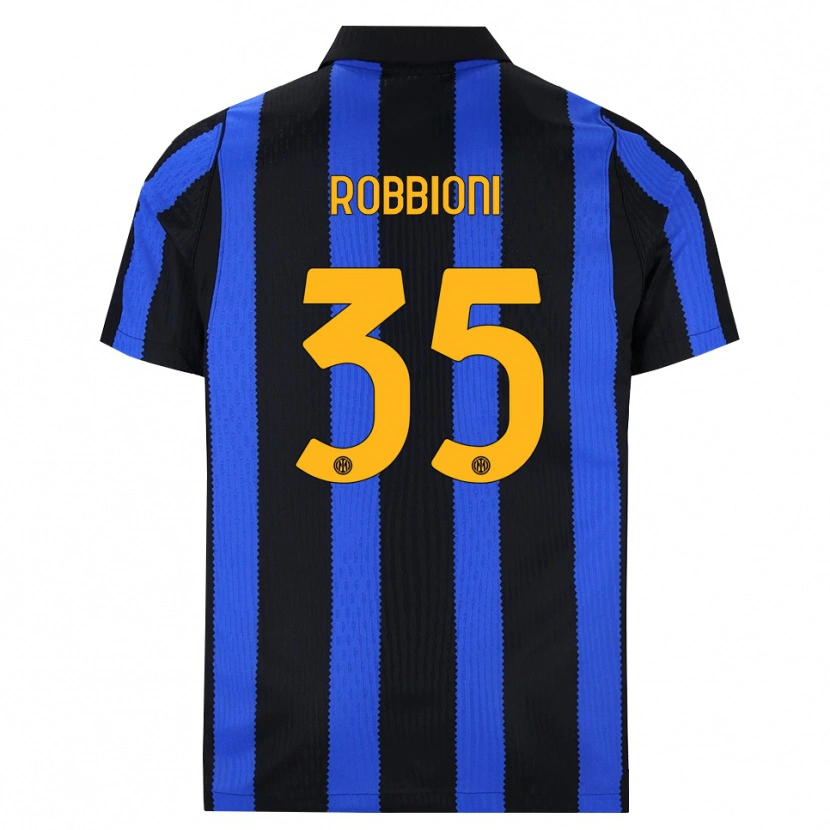 Danxen Mujer Camiseta Matilde Robbioni #35 Negro Azul Amarillo 1ª Equipación 2026/27 La Camisa