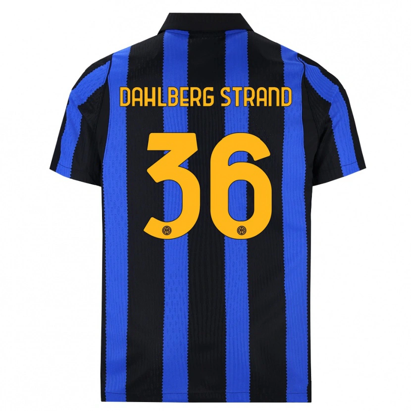 Danxen Mujer Camiseta Jonas Dahlberg Strand #36 Negro Azul Amarillo 1ª Equipación 2026/27 La Camisa