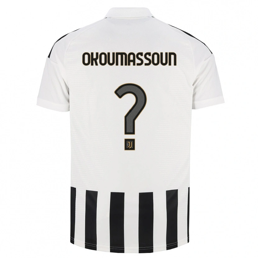 Danxen Mujer Camiseta Ismaele Okoumassoun #0 Negro Blanco Marrón 1ª Equipación 2026/27 La Camisa