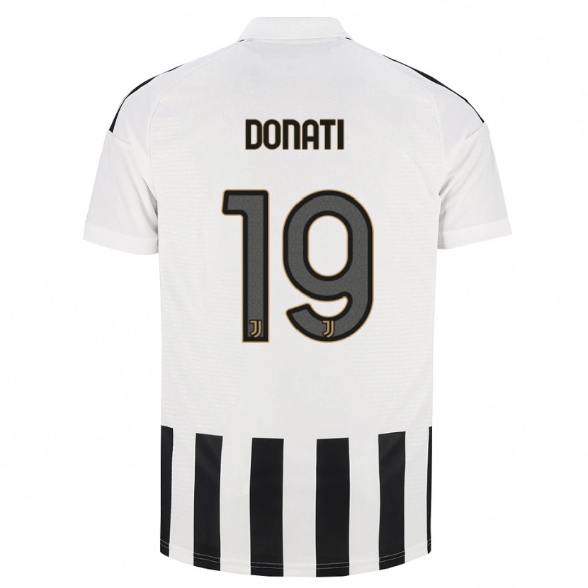 Danxen Mujer Camiseta Andrea Donati #19 Negro Blanco Marrón 1ª Equipación 2026/27 La Camisa