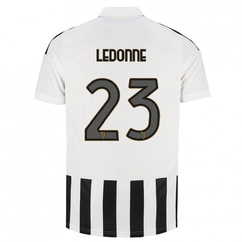 Danxen Mujer Camiseta Nicolo Ledonne #23 Negro Blanco Marrón 1ª Equipación 2026/27 La Camisa