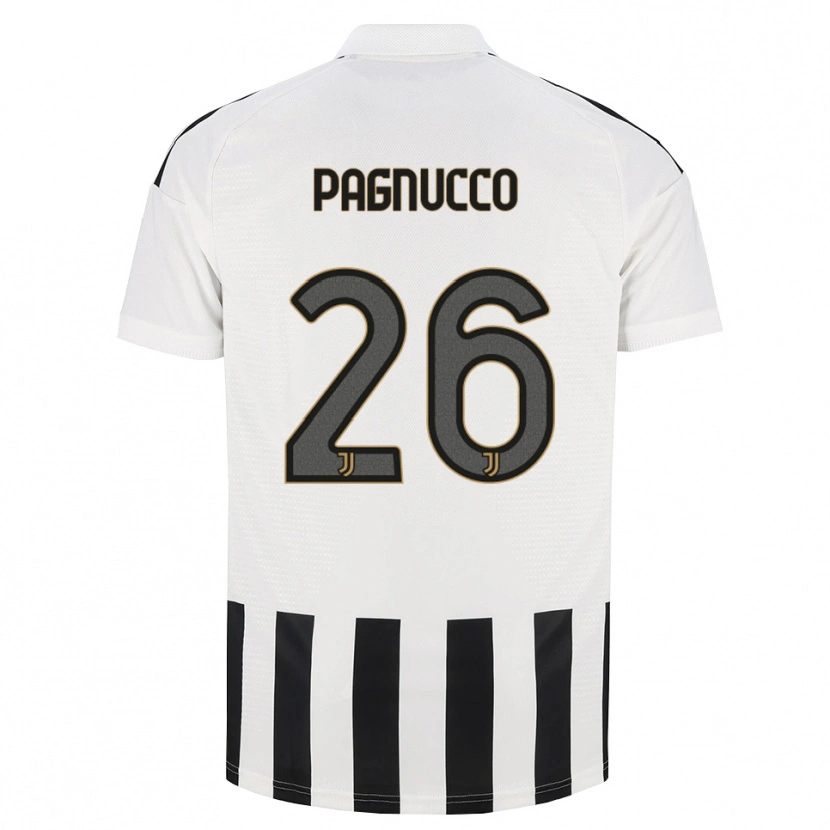 Danxen Mujer Camiseta Filippo Pagnucco #26 Negro Blanco Marrón 1ª Equipación 2026/27 La Camisa