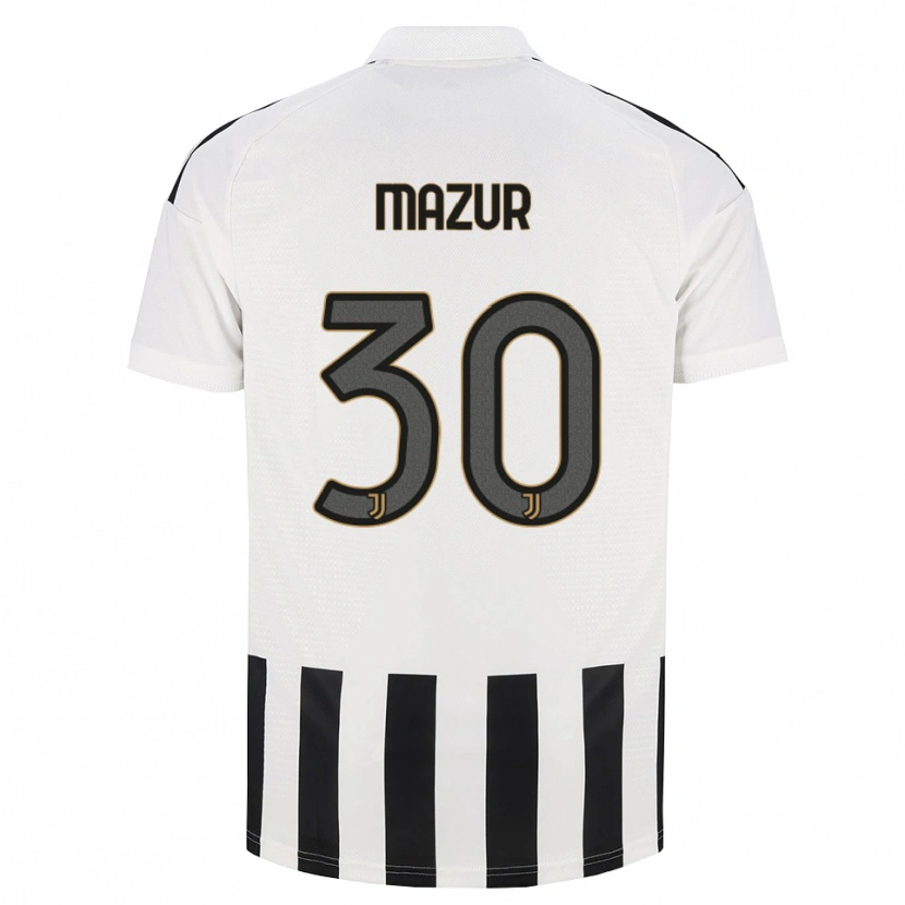 Danxen Mujer Camiseta Patryk Mazur #30 Negro Blanco Marrón 1ª Equipación 2026/27 La Camisa