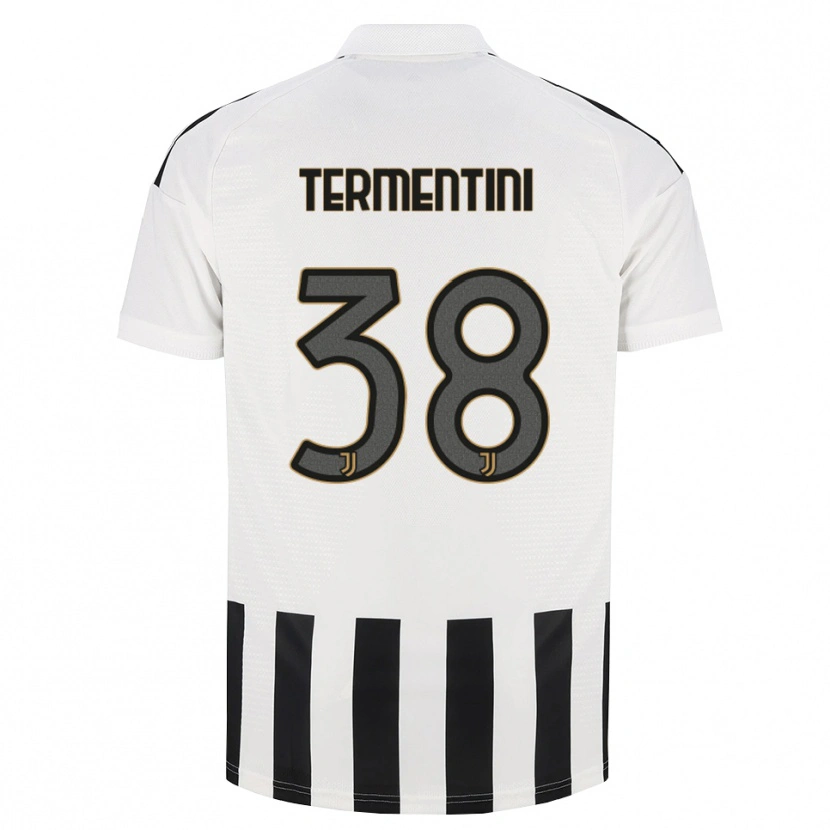 Danxen Mujer Camiseta Giorgia Termentini #38 Negro Blanco Marrón 1ª Equipación 2026/27 La Camisa