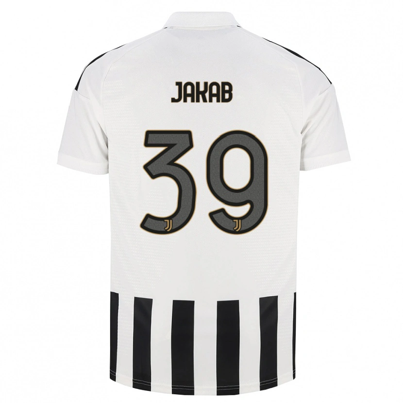 Danxen Mujer Camiseta Mátyás Jakab #39 Negro Blanco Marrón 1ª Equipación 2026/27 La Camisa