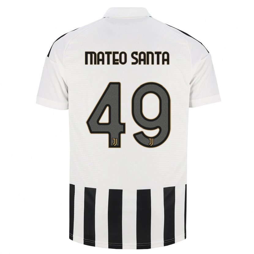 Danxen Mujer Camiseta Mateo Santa Maria #49 Negro Blanco Marrón 1ª Equipación 2026/27 La Camisa