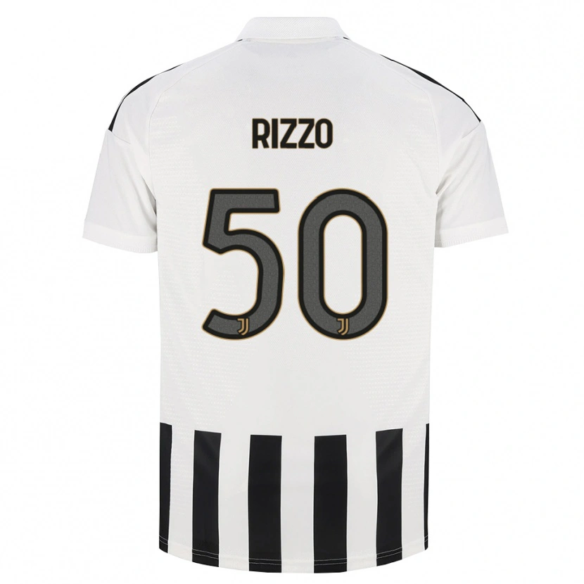Danxen Mujer Camiseta Niccolò Rizzo #50 Negro Blanco Marrón 1ª Equipación 2026/27 La Camisa