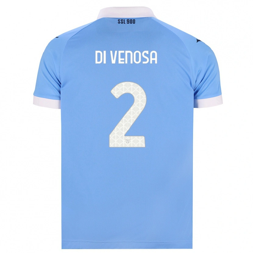 Danxen Mujer Camiseta Rocco Di Venosa #2 Azul Cielo Negro Blanco 1ª Equipación 2026/27 La Camisa