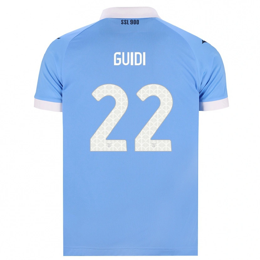 Danxen Mujer Camiseta Emma Guidi #22 Azul Cielo Negro Blanco 1ª Equipación 2026/27 La Camisa