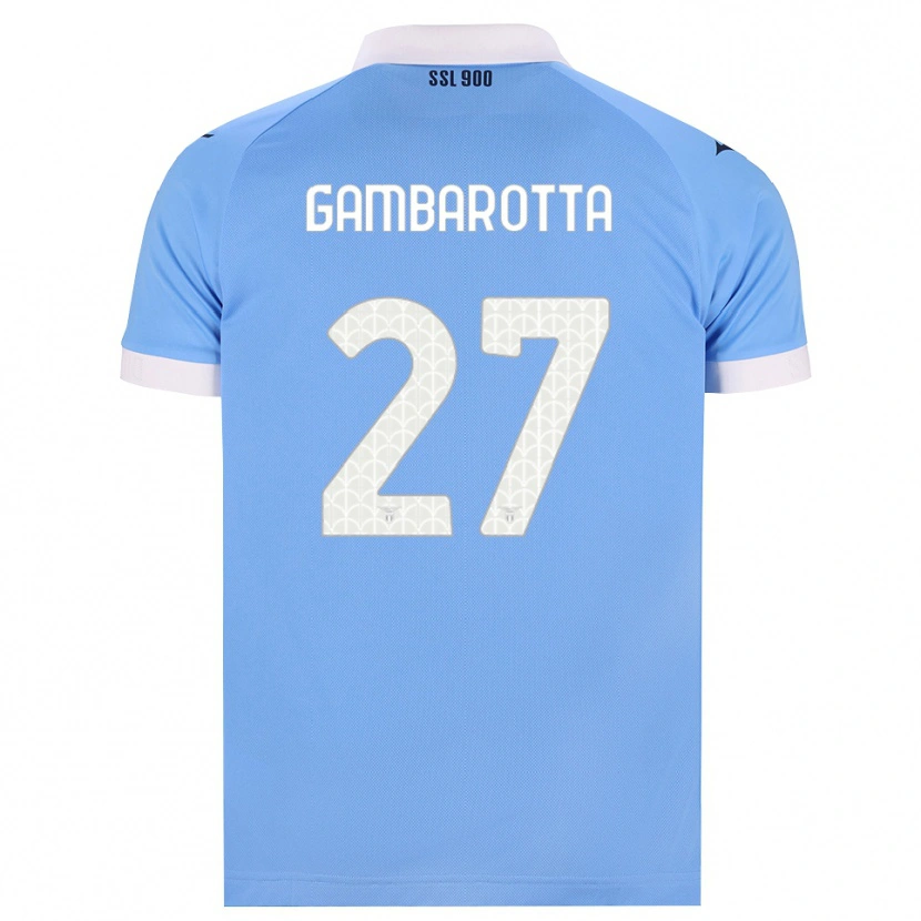 Danxen Mujer Camiseta Margot Gambarotta #27 Azul Cielo Negro Blanco 1ª Equipación 2026/27 La Camisa