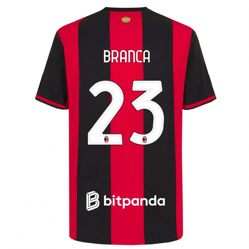 Danxen Mujer Camiseta Simone Branca #23 Rojo Negro Blanco 1ª Equipación 2026/27 La Camisa