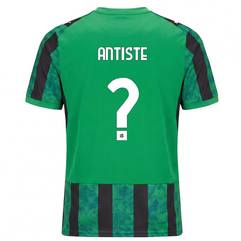 Danxen Mujer Camiseta Janis Antiste #0 Verde Negro Blanco 1ª Equipación 2026/27 La Camisa