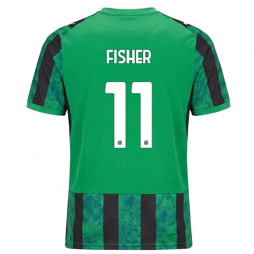 Danxen Mujer Camiseta Samantha Tru Fisher Conde #11 Verde Negro Blanco 1ª Equipación 2026/27 La Camisa