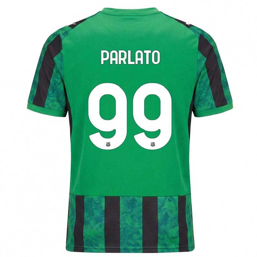 Danxen Mujer Camiseta Claudio Parlato #99 Verde Negro Blanco 1ª Equipación 2026/27 La Camisa