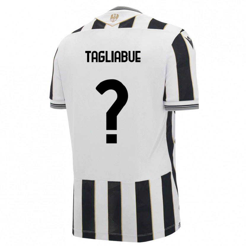 Danxen Mujer Camiseta Tommaso Tagliabue #0 Negro Blanco Rosa 1ª Equipación 2026/27 La Camisa