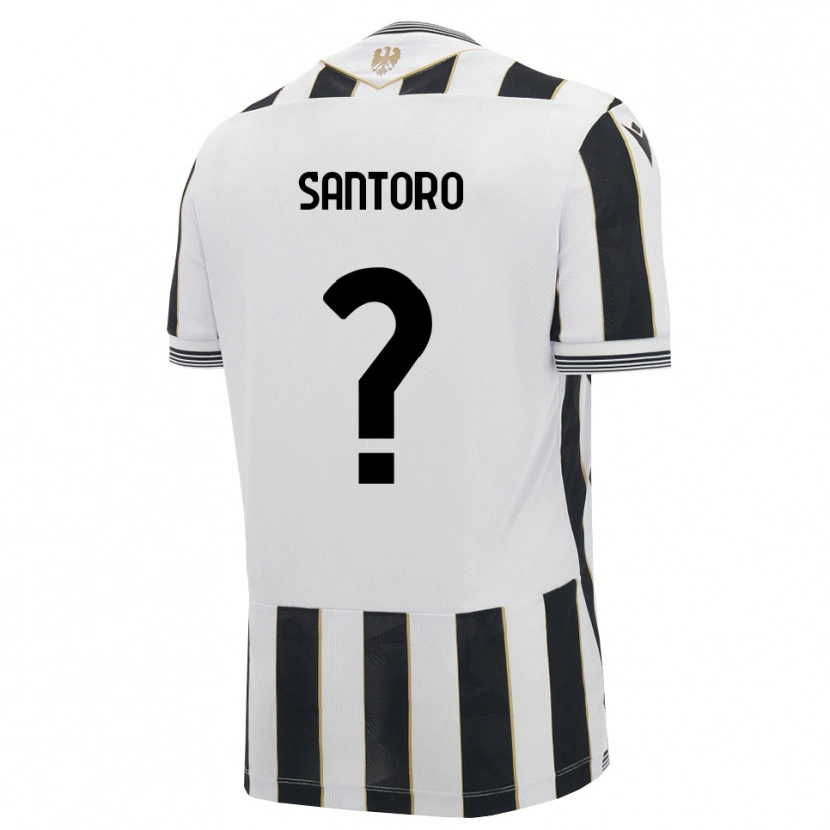 Danxen Mujer Camiseta Tommaso Santoro #0 Negro Blanco Rosa 1ª Equipación 2026/27 La Camisa