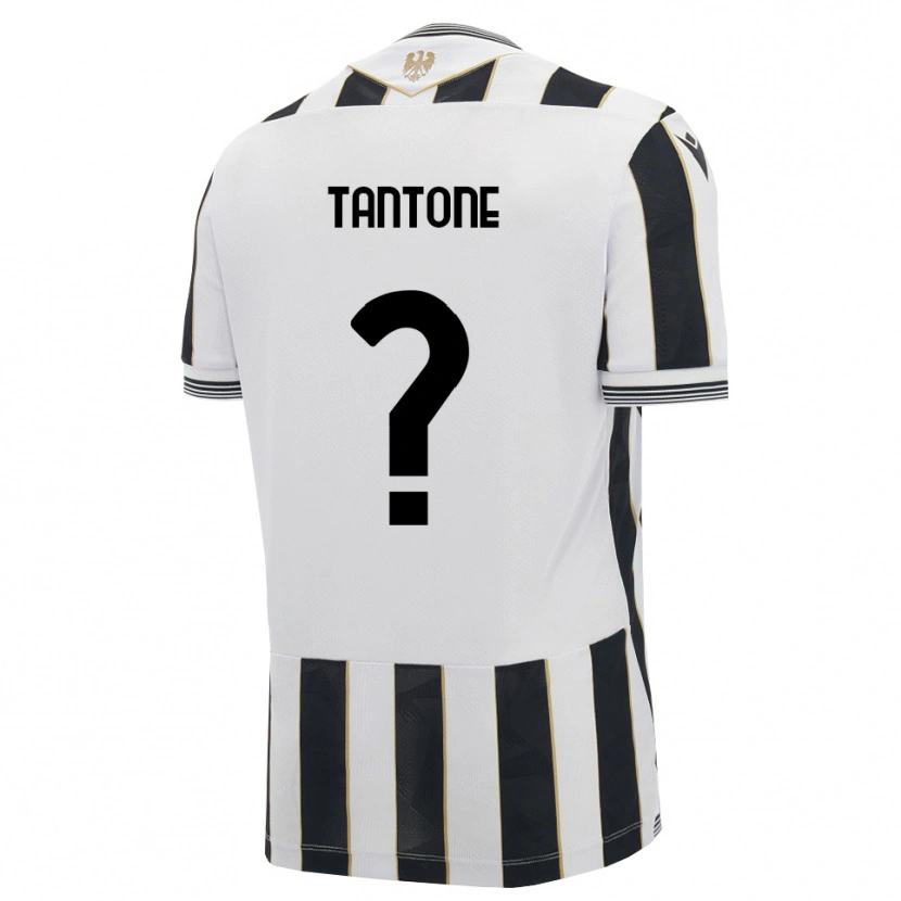 Danxen Mujer Camiseta Riccardo Tantone #0 Negro Blanco Rosa 1ª Equipación 2026/27 La Camisa