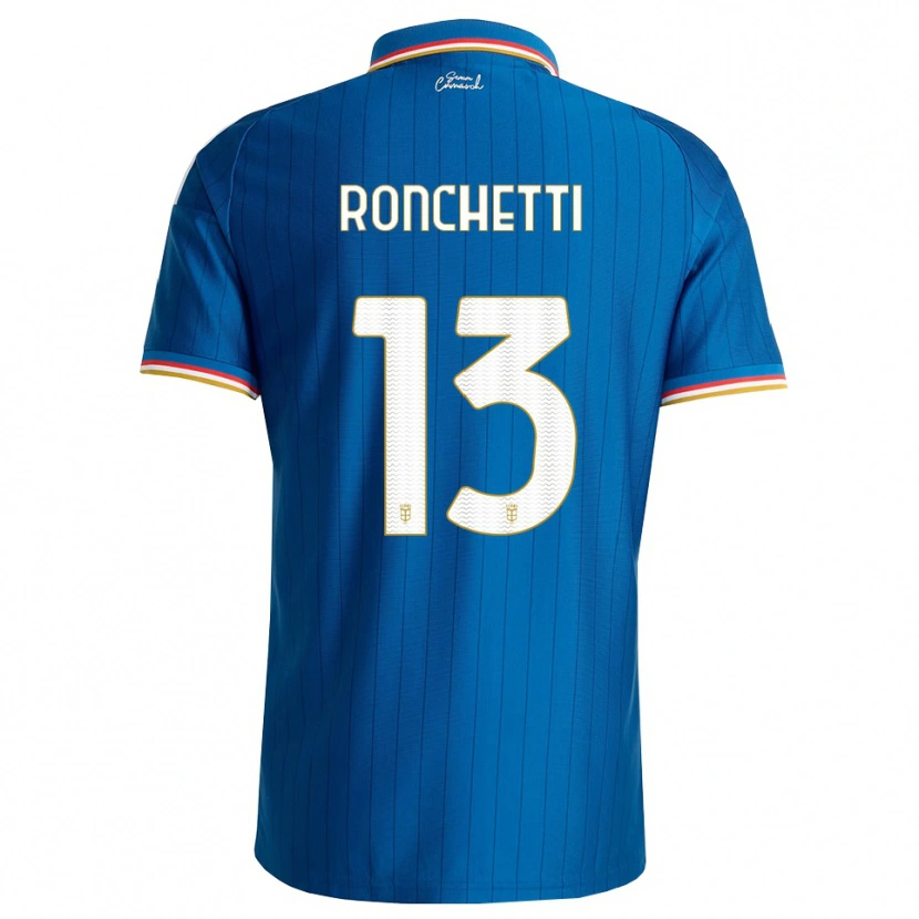 Danxen Mujer Camiseta Fabio Ronchetti #13 Azul Blanco Rojo 1ª Equipación 2026/27 La Camisa