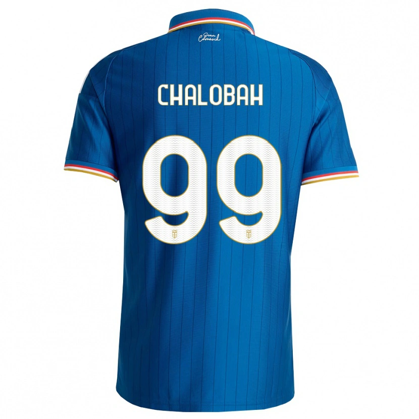 Danxen Mujer Camiseta Trevoh Chalobah #99 Azul Blanco Rojo 1ª Equipación 2026/27 La Camisa