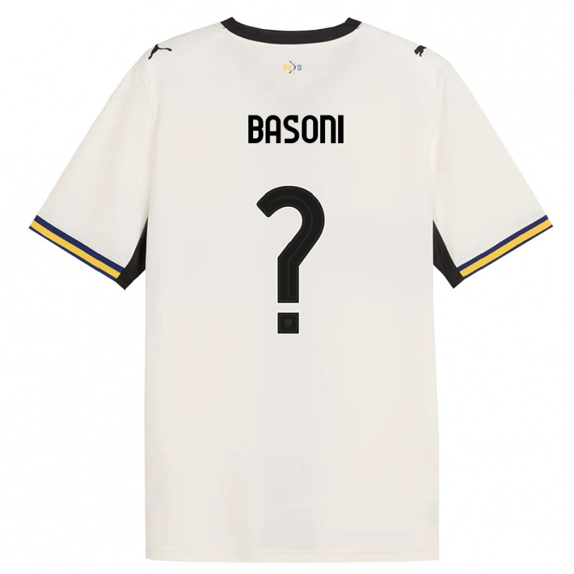 Danxen Mujer Camiseta Tommaso Basoni #0 Blanco Roto Negro Amarillo 1ª Equipación 2026/27 La Camisa