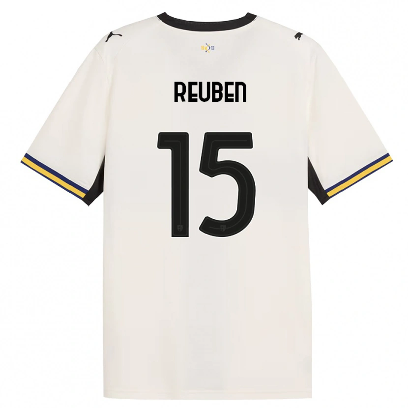 Danxen Mujer Camiseta Success Reuben #15 Blanco Roto Negro Amarillo 1ª Equipación 2026/27 La Camisa