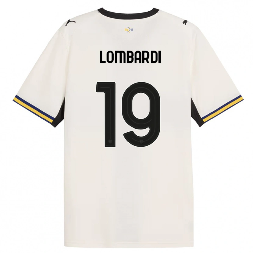 Danxen Mujer Camiseta Gabriel Lombardi #19 Blanco Roto Negro Amarillo 1ª Equipación 2026/27 La Camisa