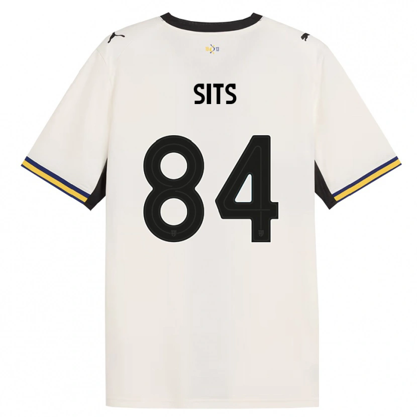 Danxen Mujer Camiseta Dario Sits #84 Blanco Roto Negro Amarillo 1ª Equipación 2026/27 La Camisa