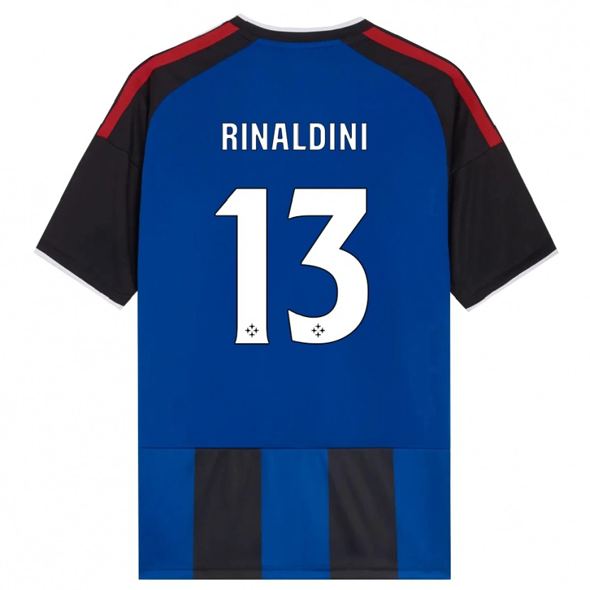 Danxen Mujer Camiseta Duccio Rinaldini #13 Negro Rojo Blanco Azul 1ª Equipación 2026/27 La Camisa
