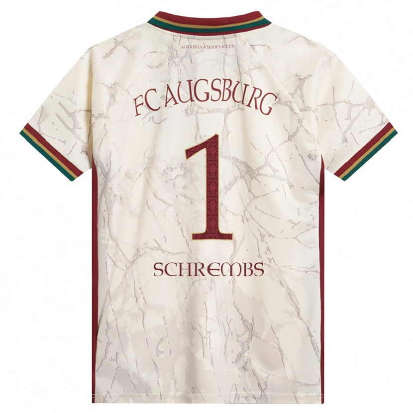 Danxen Mujer Camiseta Luis Schrembs #1 Verde Arroz Blanco Burdeos 1ª Equipación 2026/27 La Camisa