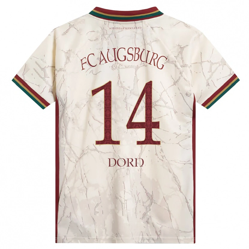 Danxen Mujer Camiseta Emily Dorn #14 Verde Arroz Blanco Burdeos 1ª Equipación 2026/27 La Camisa