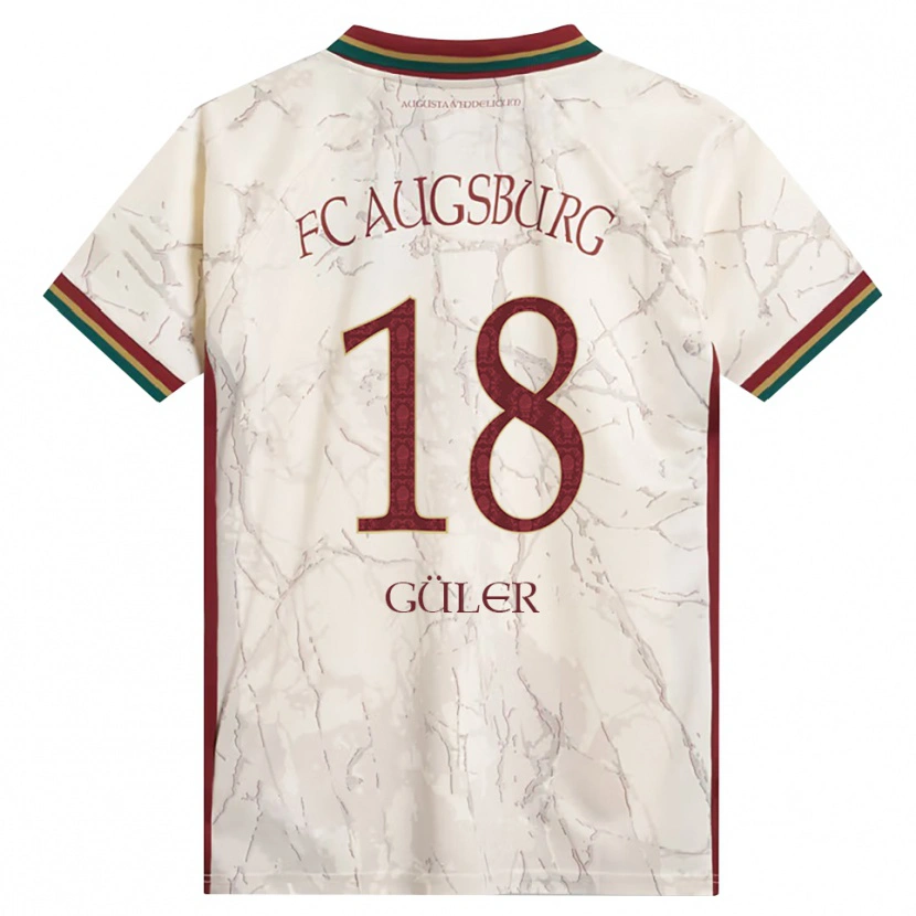 Danxen Mujer Camiseta Mete Güler #18 Verde Arroz Blanco Burdeos 1ª Equipación 2026/27 La Camisa