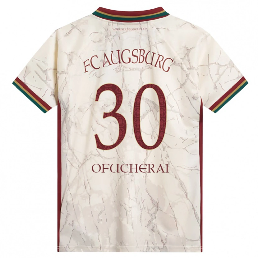 Danxen Mujer Camiseta Isaac Ofucherai #30 Verde Arroz Blanco Burdeos 1ª Equipación 2026/27 La Camisa