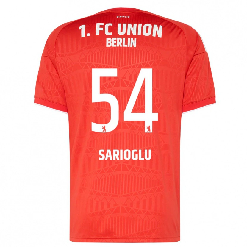 Danxen Mujer Camiseta Defne Sarıoğlu #54 Rojo Blanco 1ª Equipación 2026/27 La Camisa