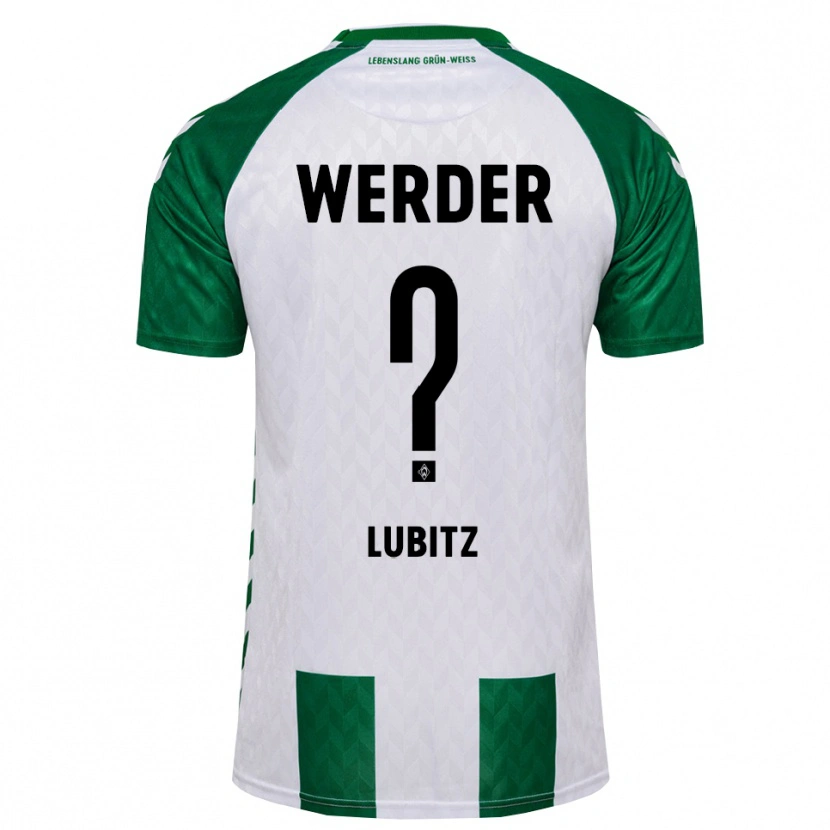 Danxen Mujer Camiseta Max Lubitz #0 Verde Blanco 1ª Equipación 2026/27 La Camisa