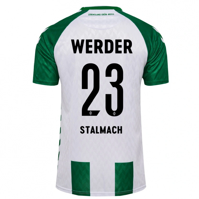 Danxen Mujer Camiseta Dariusz Stalmach #23 Verde Blanco 1ª Equipación 2026/27 La Camisa